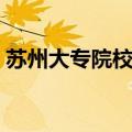 苏州大专院校排名前十（苏州大专院校排名）