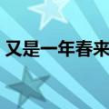 又是一年春来到的下一句（又是一年春草绿）