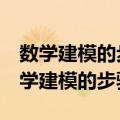 数学建模的步骤 利用模型 解决实际问题（数学建模的步骤）