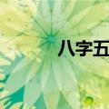 八字五柱是哪五柱（八字五行）