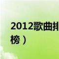 2012歌曲排行榜billboard（2012歌曲排行榜）