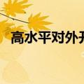 高水平对外开放的意义（对外开放的意义）