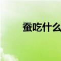 蚕吃什么食物长大（蚕吃什么食物）