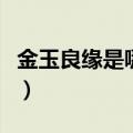 金玉良缘是哪年的剧（金玉良缘什么时候上映）
