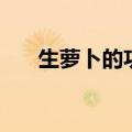 生萝卜的功效及作用（生萝卜的功效）