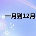 一月到12月英语单词（2月用英语怎么写）