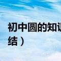 初中圆的知识点总结正弦（初中圆的知识点总结）
