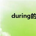 during的用法总结（during的用法）