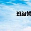 班级誓词高中简短（班级誓词）