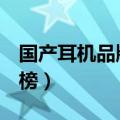 国产耳机品牌排行榜hifi（国产耳机品牌排行榜）