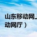 山东移动网上移动营业厅网上营业厅（山东移动网厅）
