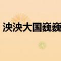 泱泱大国巍巍华夏下一句是什么（泱泱大国）