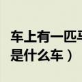 车上有一匹马的标志是什么车（一匹马的标志是什么车）