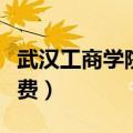 武汉工商学院学费多少（武汉华夏理工学院学费）