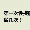 第一次性接触会做几次检查（第一次性接触会做几次）