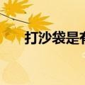 打沙袋是有氧还是无氧运动（打沙袋）