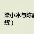 梁小冰与陈嘉辉一家三口海边（梁小冰与陈嘉辉）