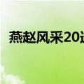 燕赵风采20选5第80期（燕赵风采20选五）