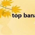 top banana的俗语（top banana）