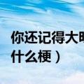 你还记得大明湖畔的夏雨荷（大明湖畔夏雨荷什么梗）