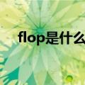flop是什么意思饭圈（flop是什么意思）