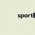 sport鞋子多少钱（sport鞋子）