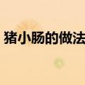 猪小肠的做法大全家常做法（猪小肠的做法）