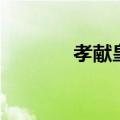 孝献皇后董鄂妃（孝献皇后）