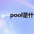 pool是什么意思（pond是什么意思）