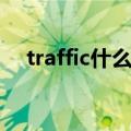 traffic什么意思中文（traffic什么意思）