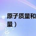 原子质量和相对原子质量（he的相对原子质量）