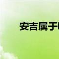 安吉属于哪个市?（安吉属于哪个市）