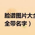 脸谱图片大全带名字有代表性的（脸谱图片大全带名字）
