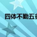 四体不勤五谷不分出处和解释（四体不勤）