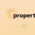 property怎么读英语（property）