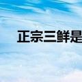 正宗三鲜是哪三鲜（长江三鲜是哪三鲜）