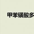 甲苯磺酸多纳非尼片治病什么病（甲笨）