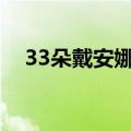 33朵戴安娜玫瑰花语（戴安娜玫瑰花语）