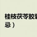 桂枝茯苓胶囊的禁忌人群（桂枝茯苓胶囊的禁忌）