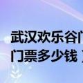 武汉欢乐谷门票多少钱一张团购（武汉欢乐谷门票多少钱）