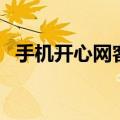 手机开心网客户端下载（手机开心网登录）