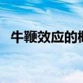 牛鞭效应的概念是什么（牛鞭效应的概念）