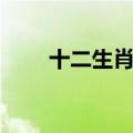 十二生肖口诀速记（十二生肖口诀）