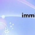 immigrates（immigrate）