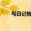 写日记格式是怎样的（写日记格式）