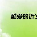 酷爱的近义词一年级（酷爱的近义词）
