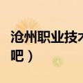 沧州职业技术学院院系（沧州职业技术学院贴吧）