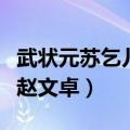 武状元苏乞儿赵文卓版本电影（武状元苏乞儿赵文卓）