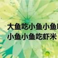大鱼吃小鱼小鱼吃虾米虾米吃水藻是为了说明什么（大鱼吃小鱼小鱼吃虾米）