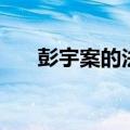 彭宇案的法官现在干什么呢（彭宇案）